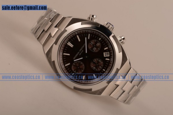 Perfect Replica Vacheron Constantin Overseas Chrono Watch Steel 5500V/110A-B079